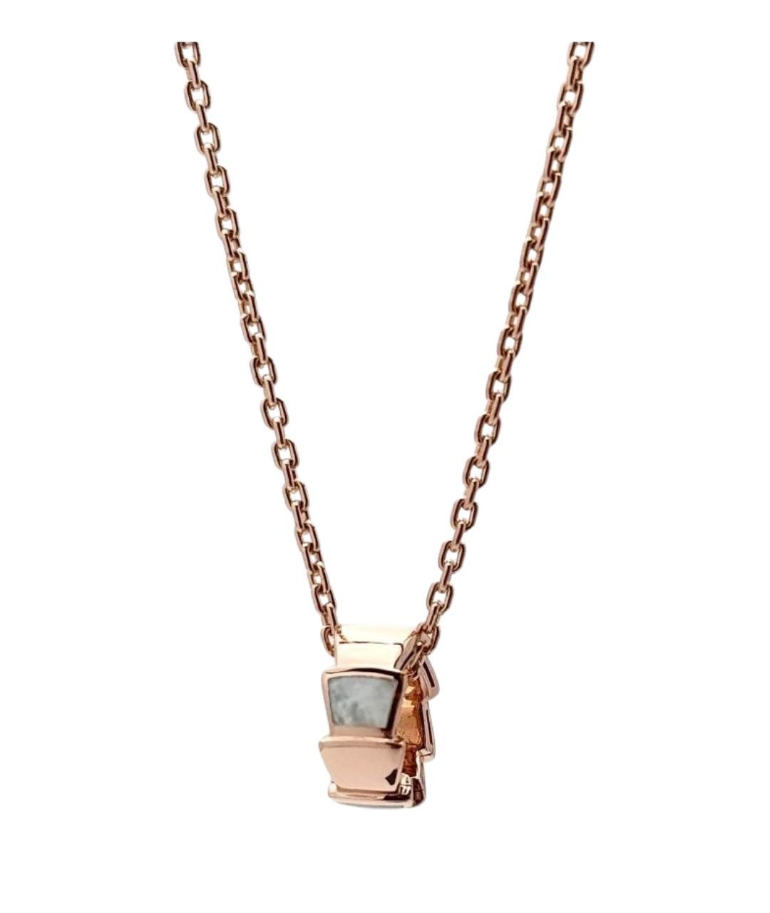 BVLGARI Золотое колье из розового золота, фото 1