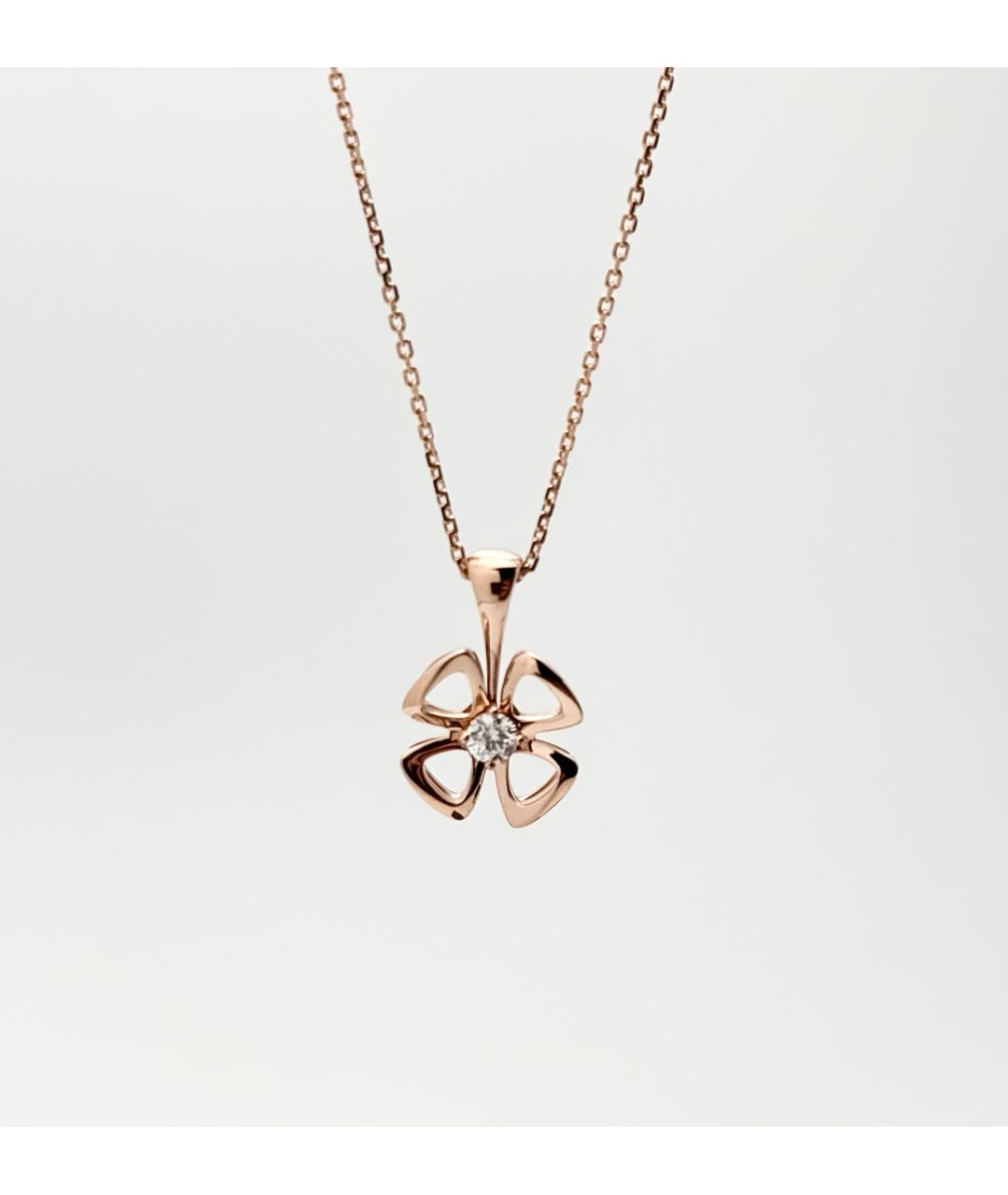 BVLGARI Золотое колье из розового золота, фото 4