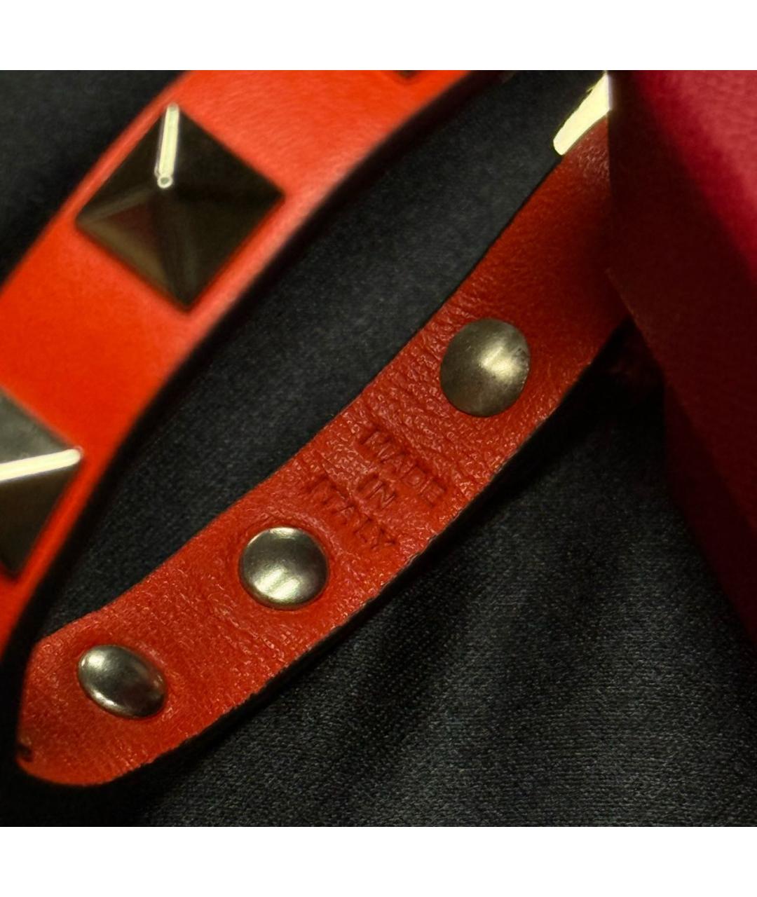 VALENTINO Кожаный браслет, фото 2