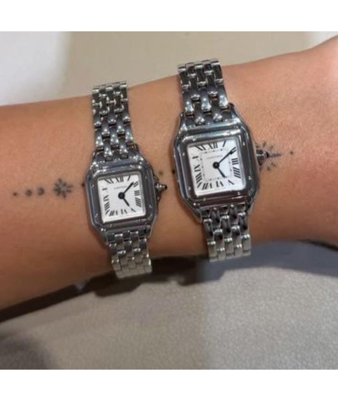 CARTIER Серебряные часы, фото 4