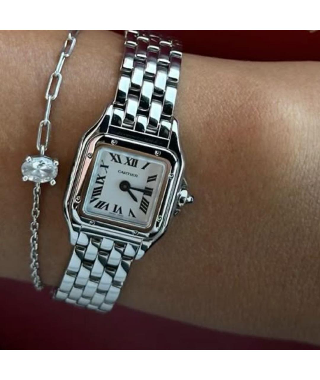 CARTIER Серебряные часы, фото 5