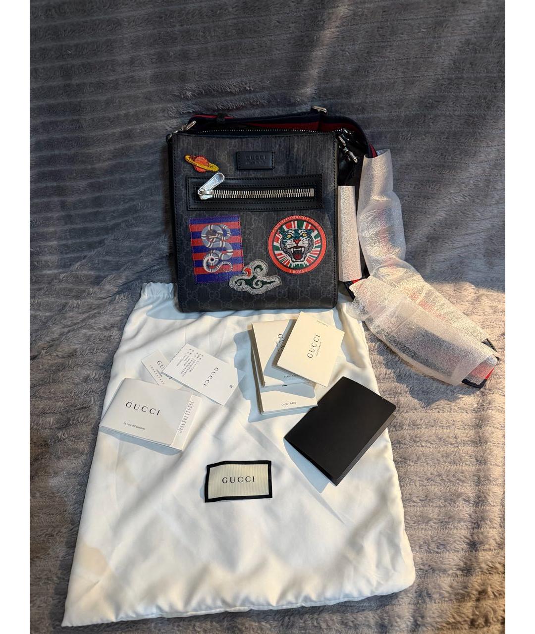 GUCCI Мульти кожаная сумка на плечо, фото 5