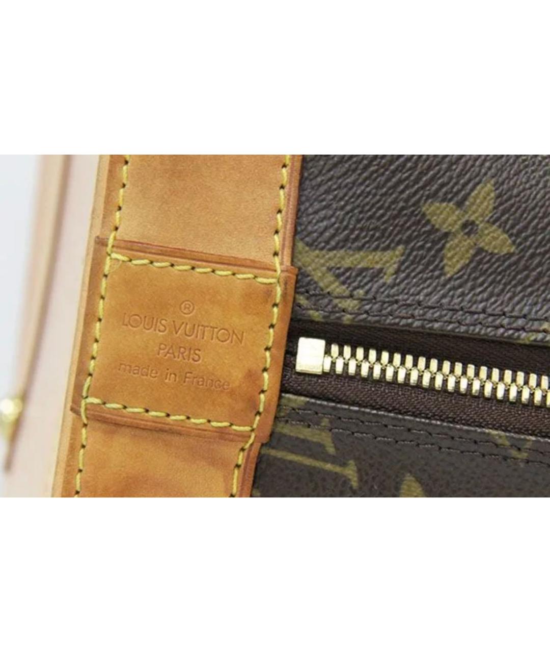 LOUIS VUITTON Коричневая сумка с короткими ручками, фото 7