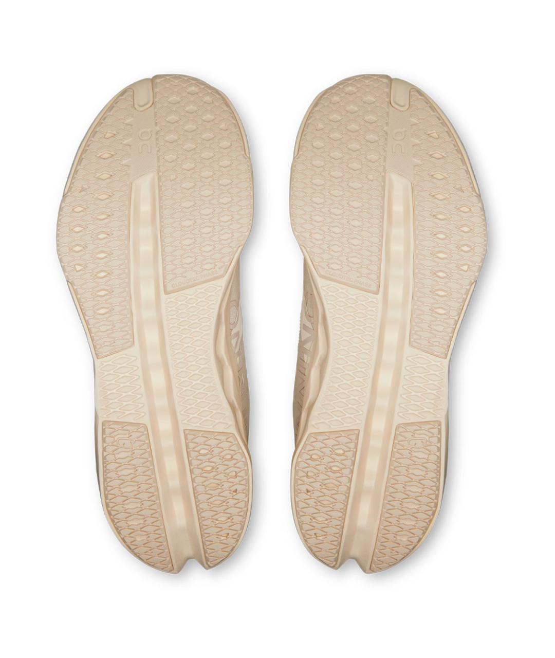 ON Бежевые синтетические кроссовки, фото 6