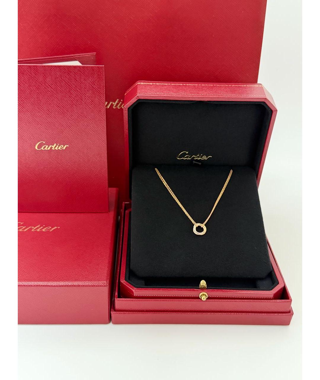 CARTIER Золотое колье из розового золота, фото 3