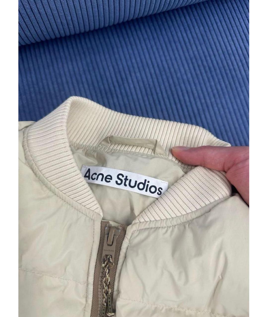 ACNE STUDIOS Бежевый пуховик, фото 3