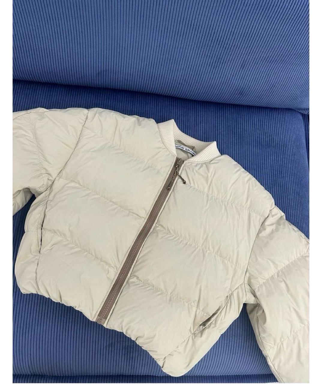 ACNE STUDIOS Бежевый пуховик, фото 6