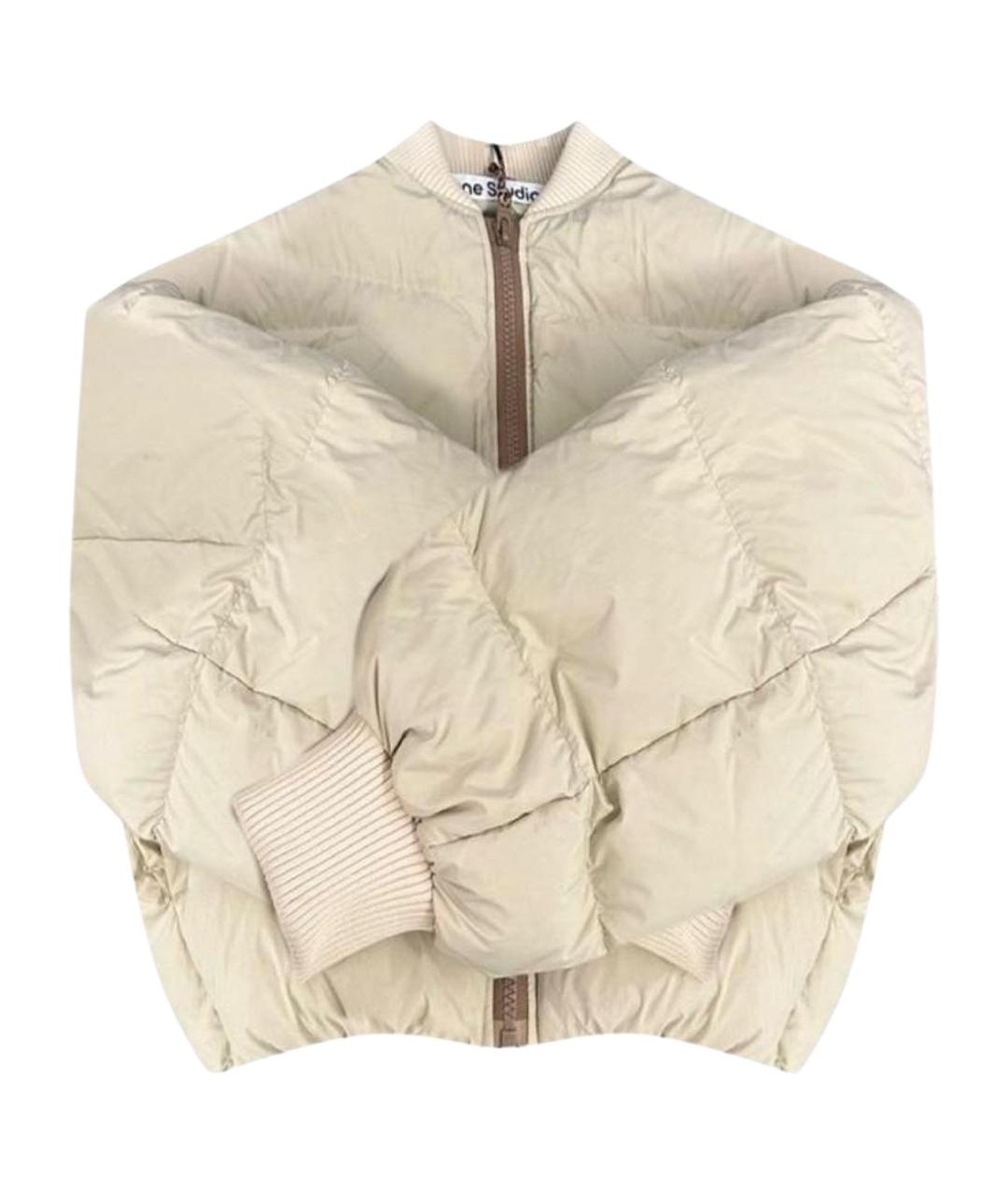ACNE STUDIOS Бежевый пуховик, фото 1