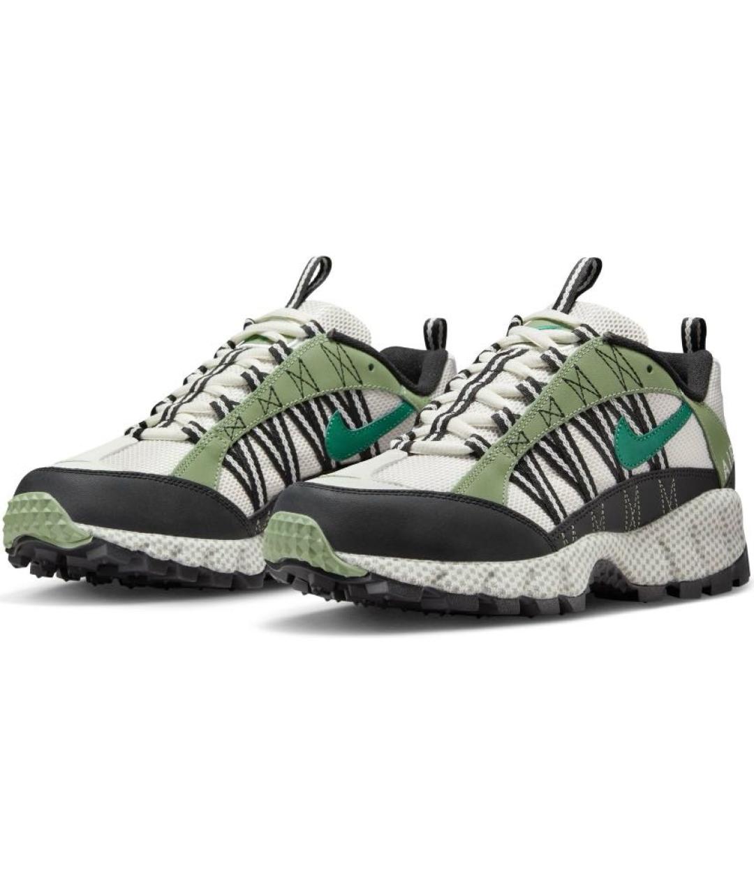 NIKE Серые текстильные низкие кроссовки / кеды, фото 2