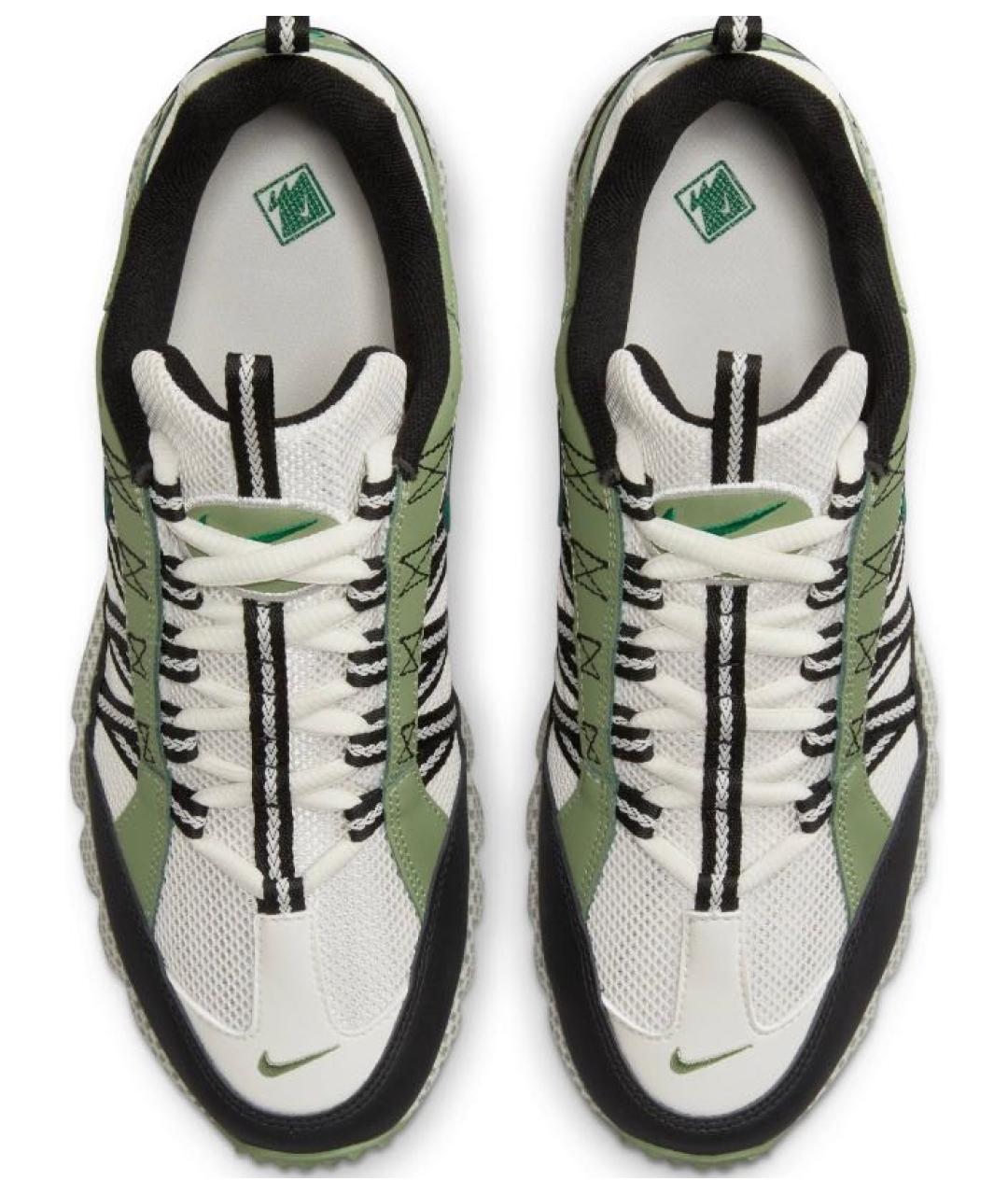 NIKE Серые текстильные низкие кроссовки / кеды, фото 3