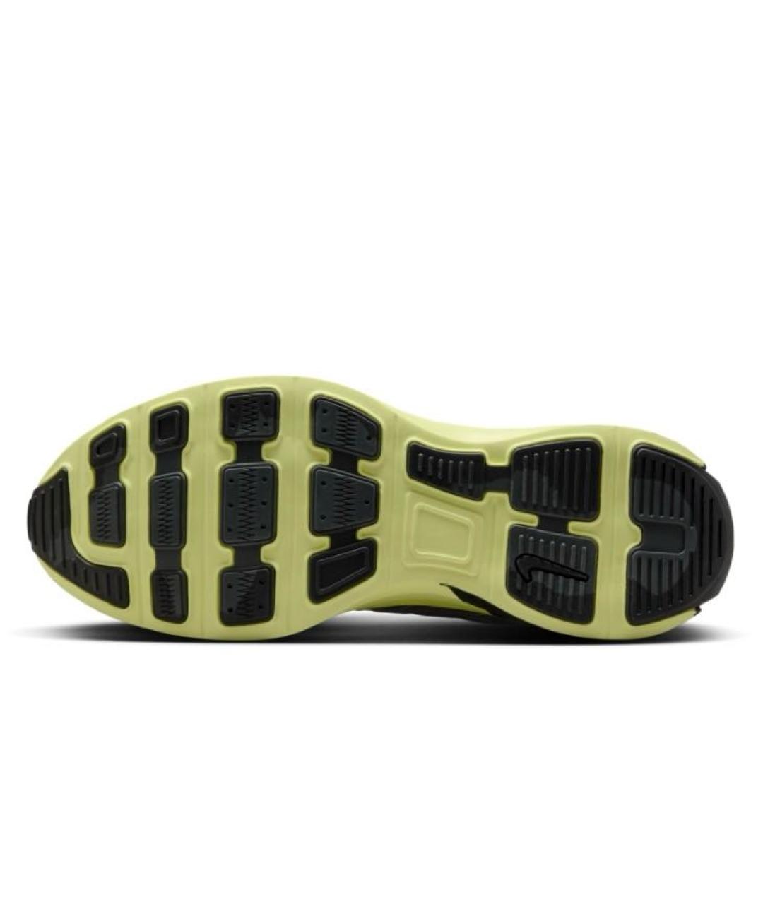 NIKE Черные текстильные низкие кроссовки / кеды, фото 6