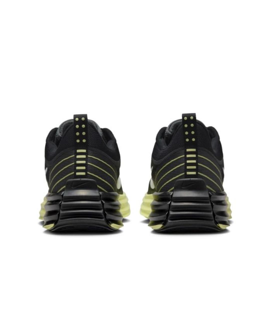 NIKE Черные текстильные низкие кроссовки / кеды, фото 4