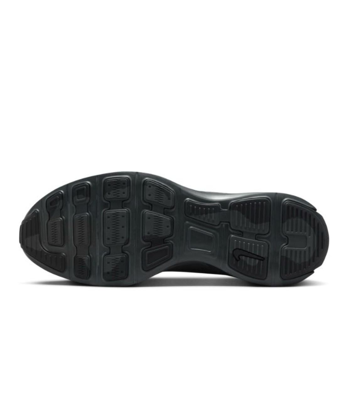 NIKE Черные текстильные низкие кроссовки / кеды, фото 6