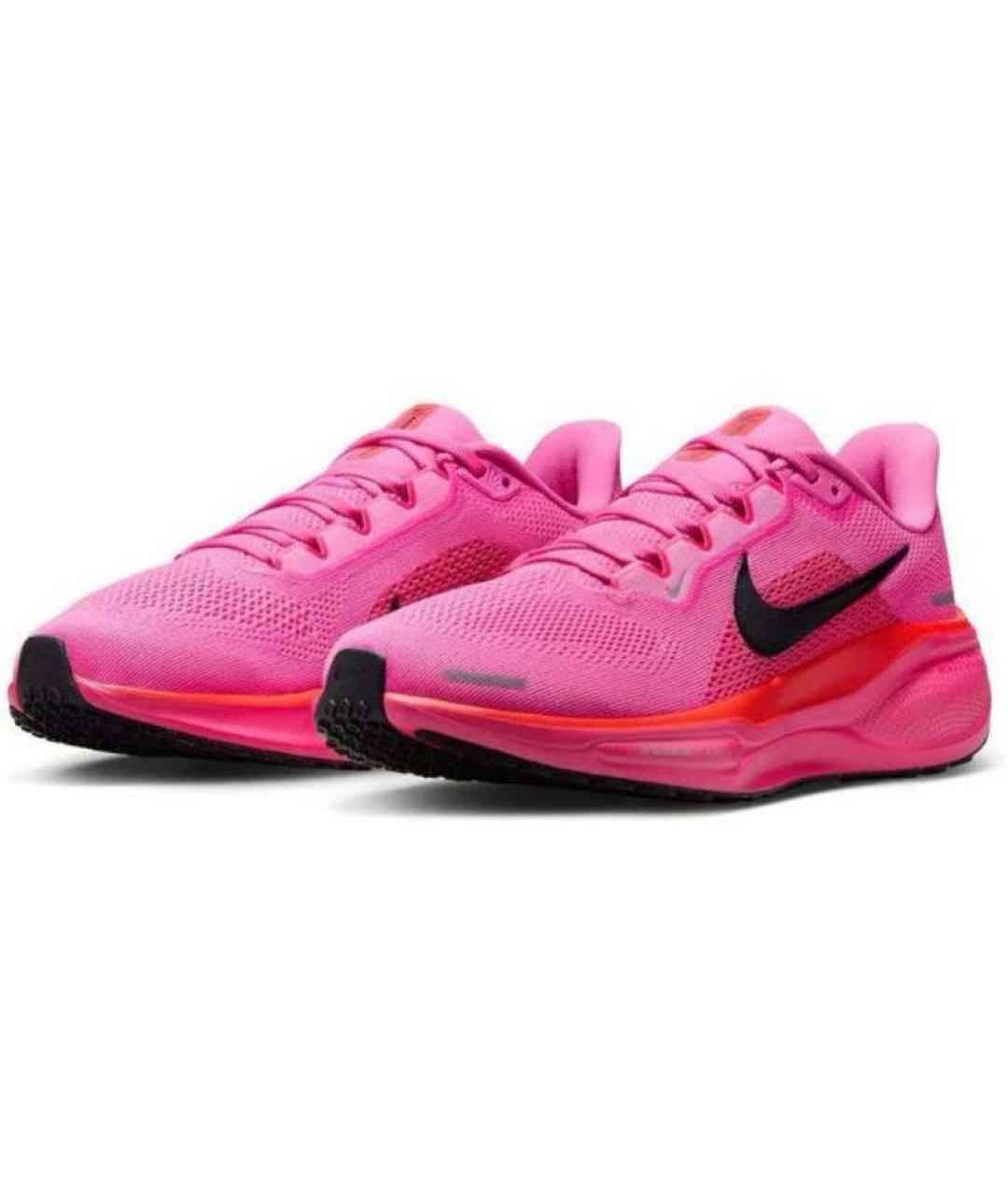 NIKE Фуксия текстильные низкие кроссовки / кеды, фото 3