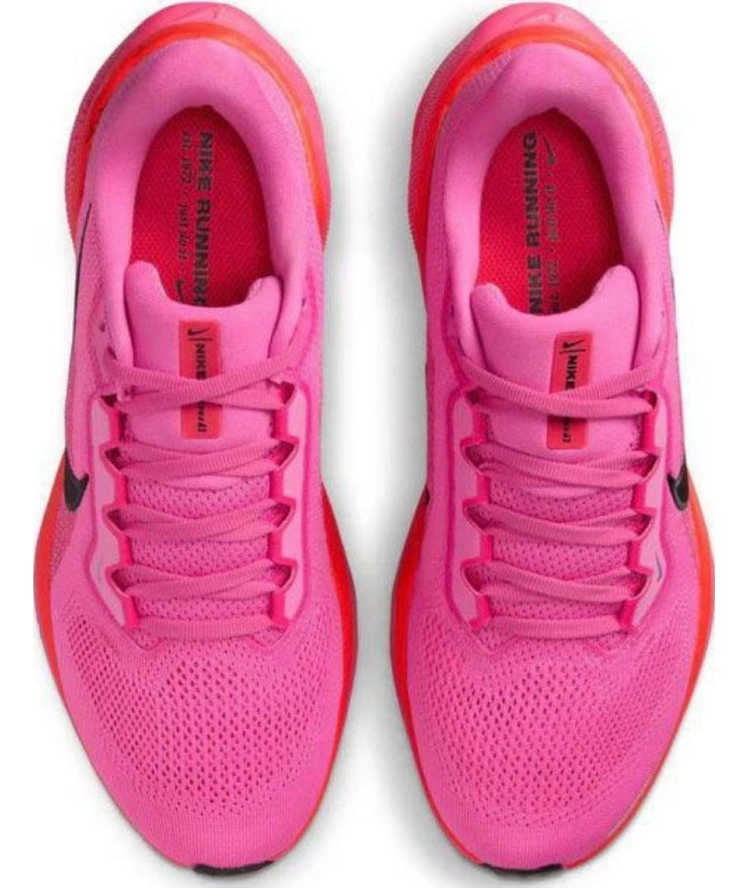 NIKE Фуксия текстильные низкие кроссовки / кеды, фото 2