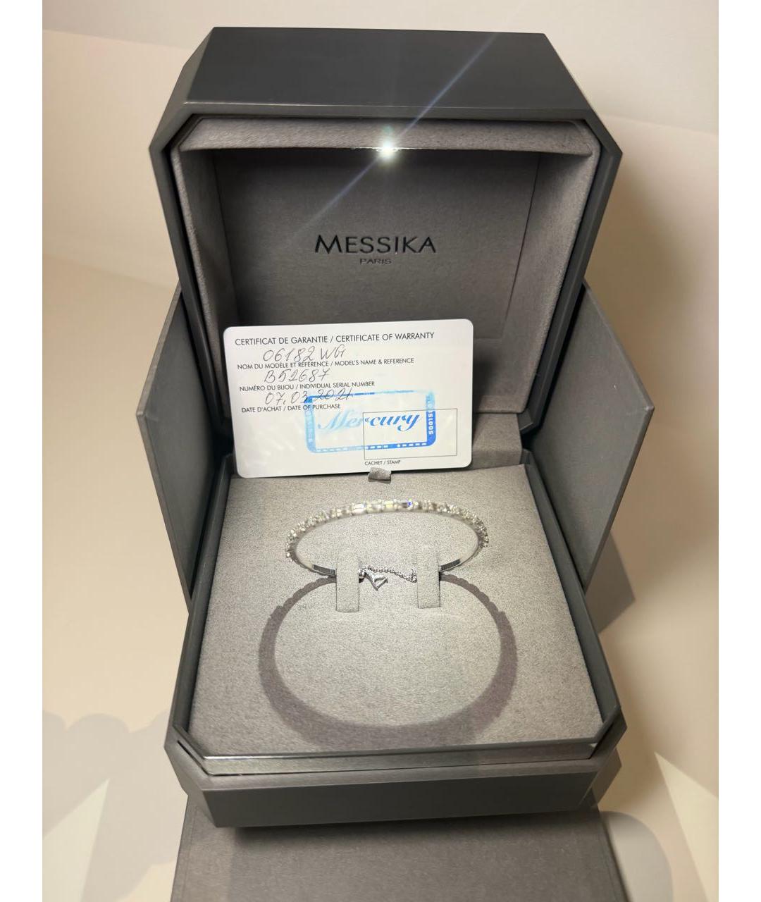 MESSIKA Серебрянный браслет из белого золота, фото 3