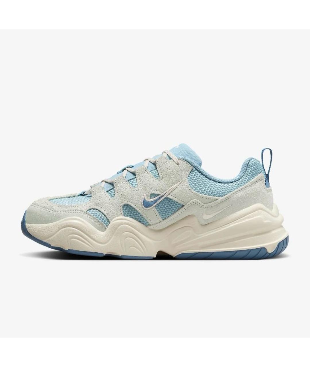 NIKE Бежевые текстильные низкие кроссовки / кеды, фото 5