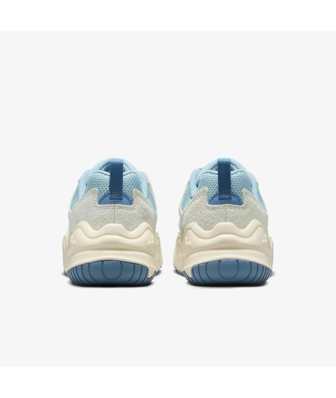 NIKE Бежевые текстильные низкие кроссовки / кеды, фото 4