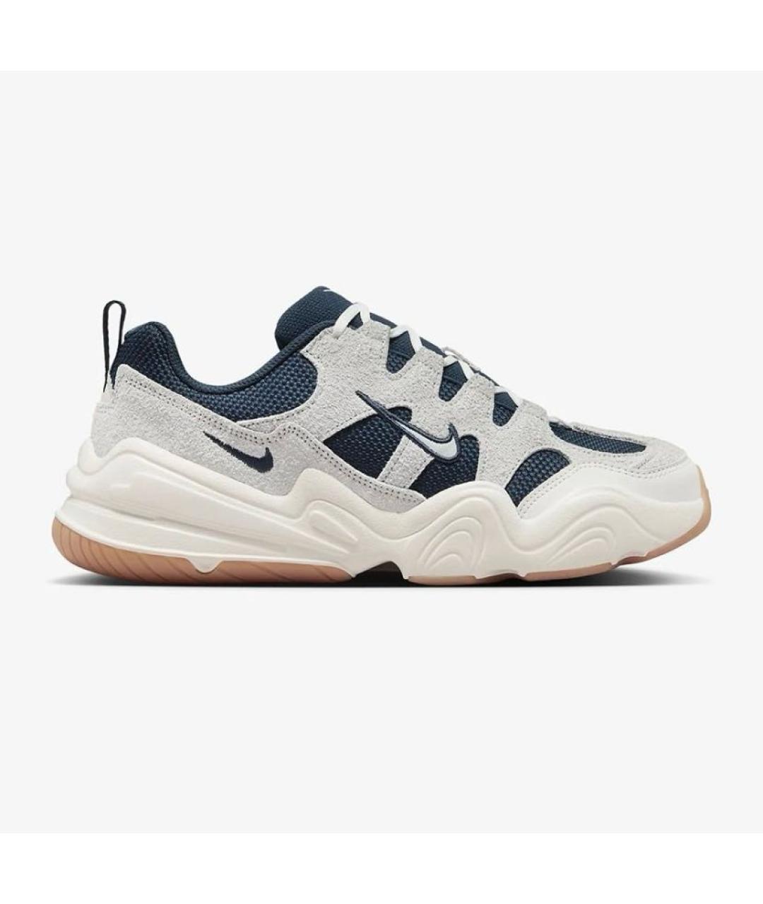 NIKE Серые текстильные низкие кроссовки / кеды, фото 7