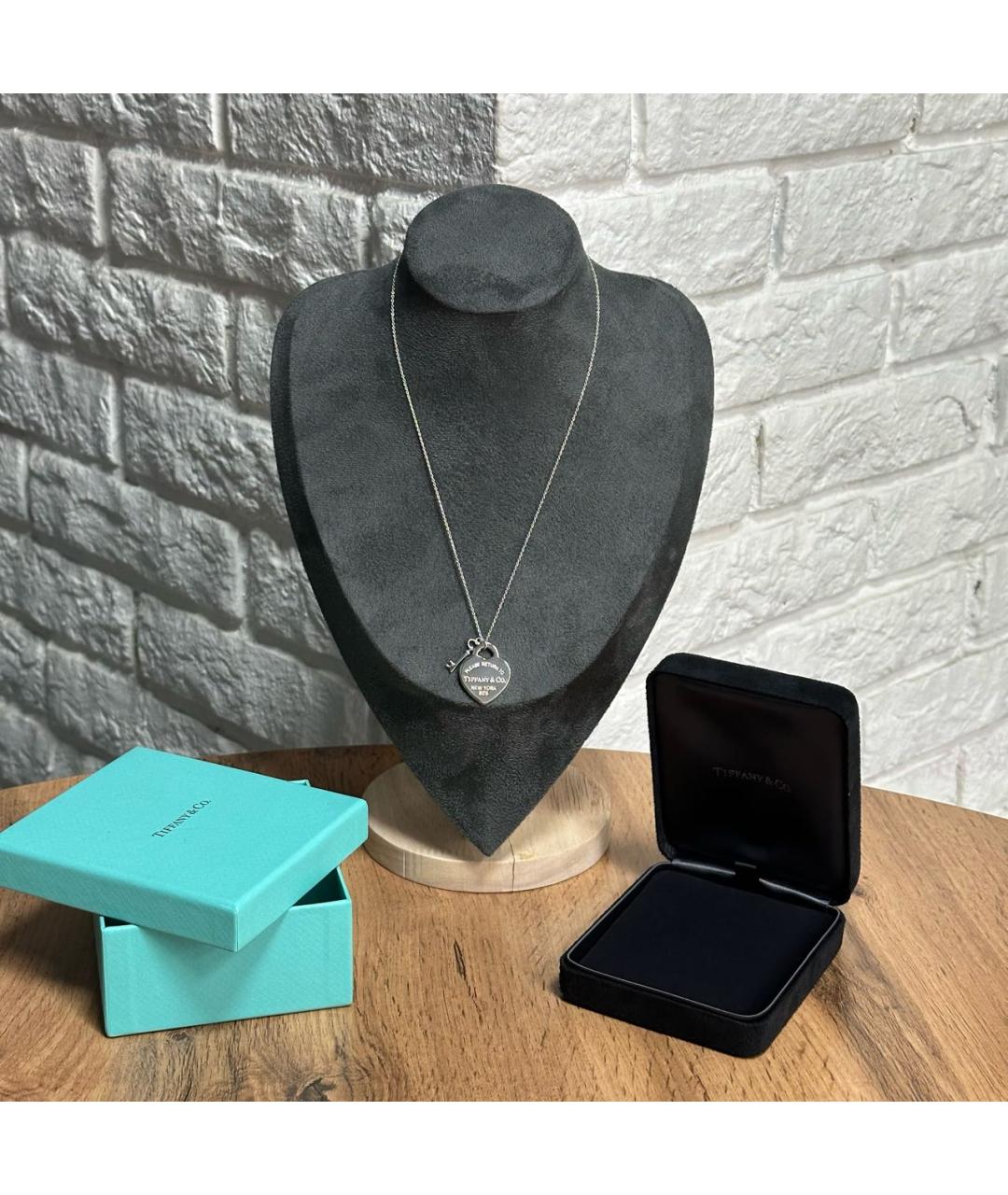 TIFFANY&CO Серебряное серебряное колье, фото 3