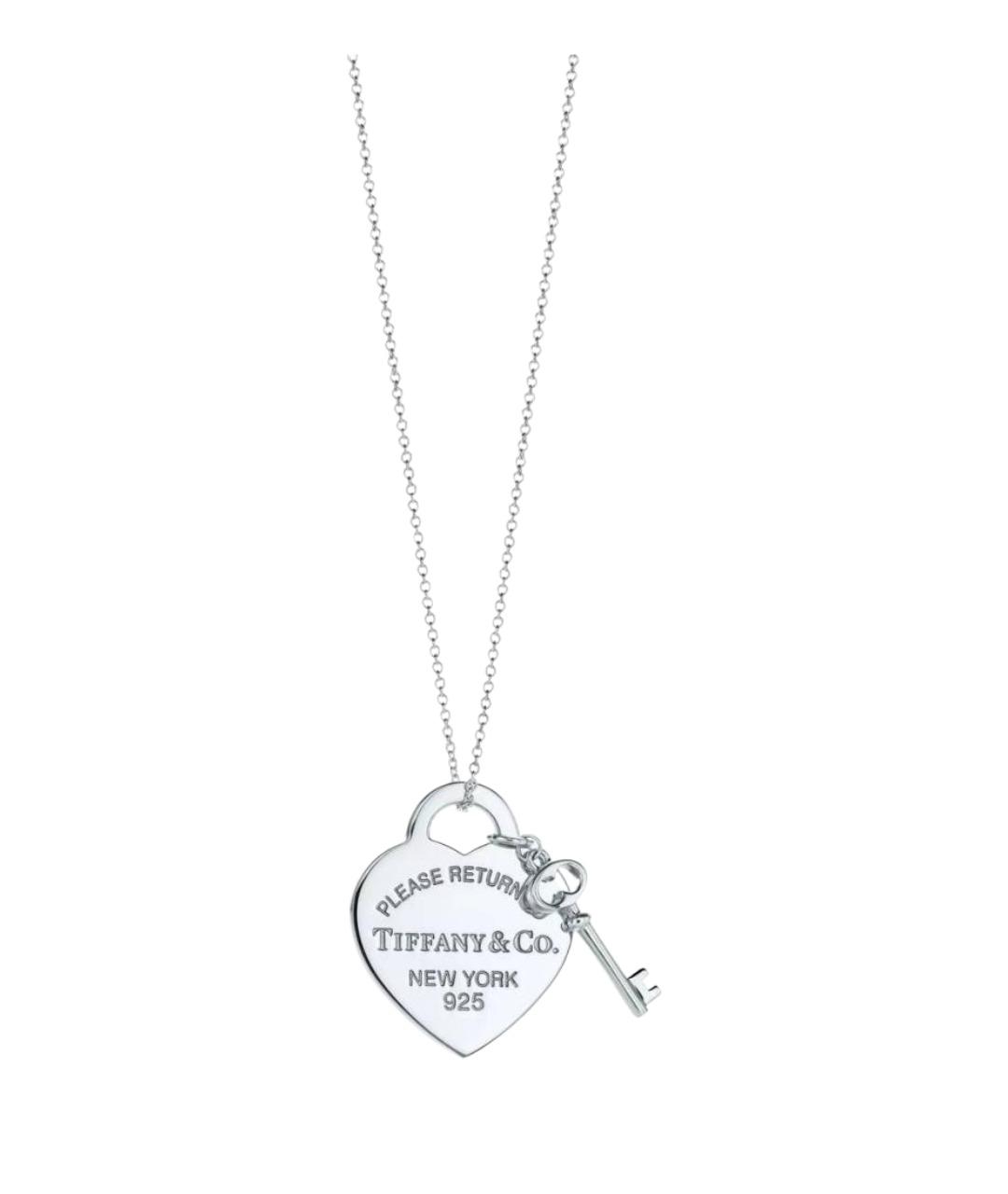 TIFFANY&CO Серебряное серебряное колье, фото 1