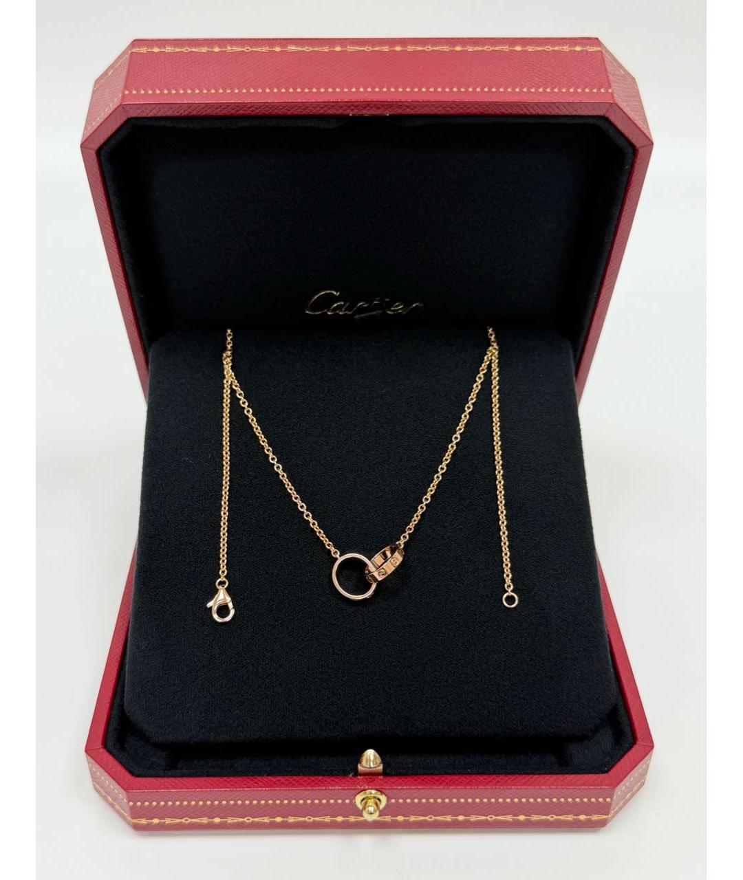 CARTIER Золотое колье из розового золота, фото 4