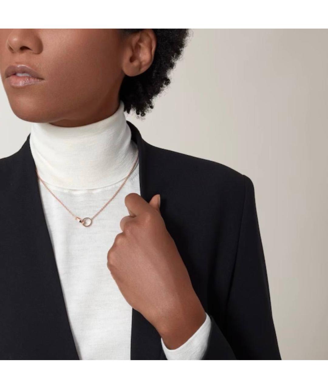 CARTIER Золотое колье из розового золота, фото 8