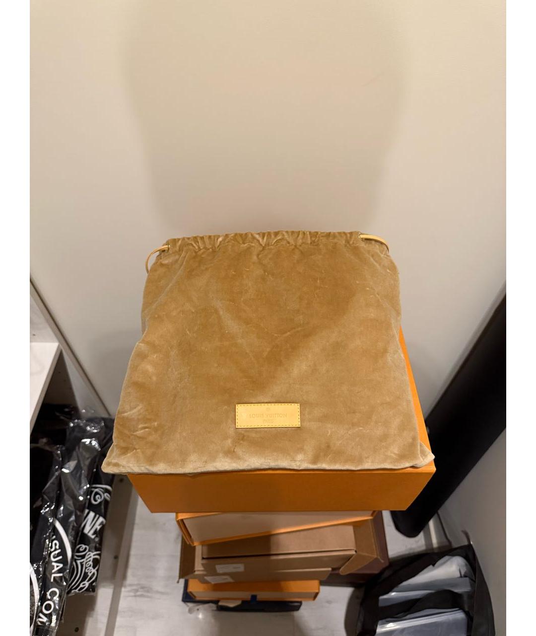 LOUIS VUITTON Коричневые слипоны, фото 4