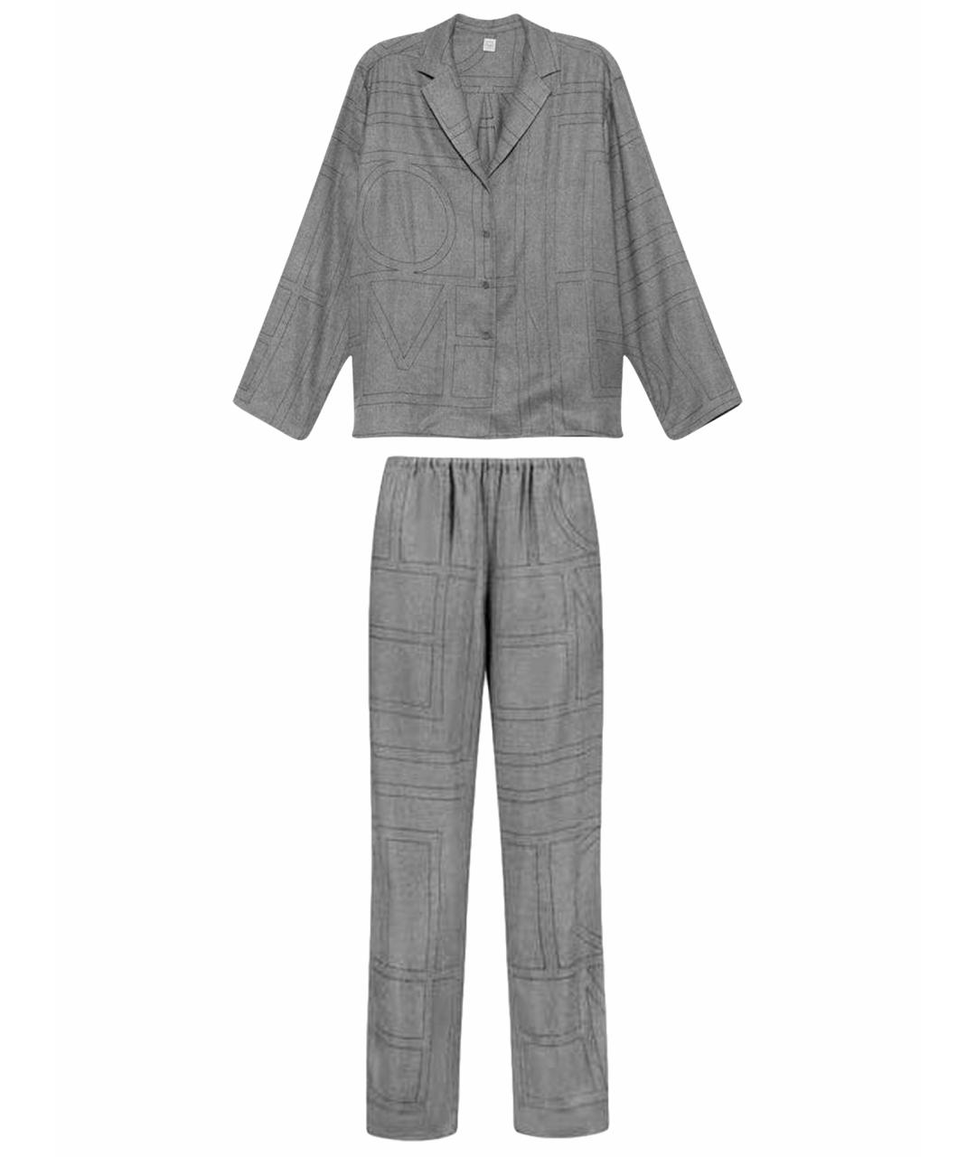 TOTEME Серый костюм с брюками, фото 1