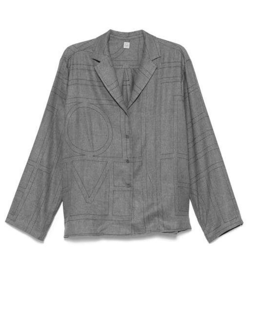 TOTEME Серый костюм с брюками, фото 7