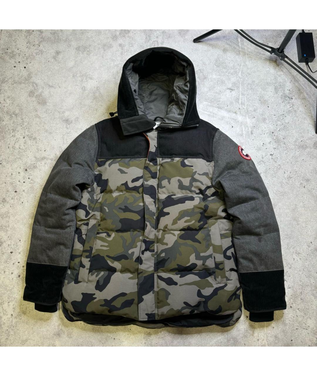 JUNYA WATANABE Хаки хлопковый пуховик, фото 9