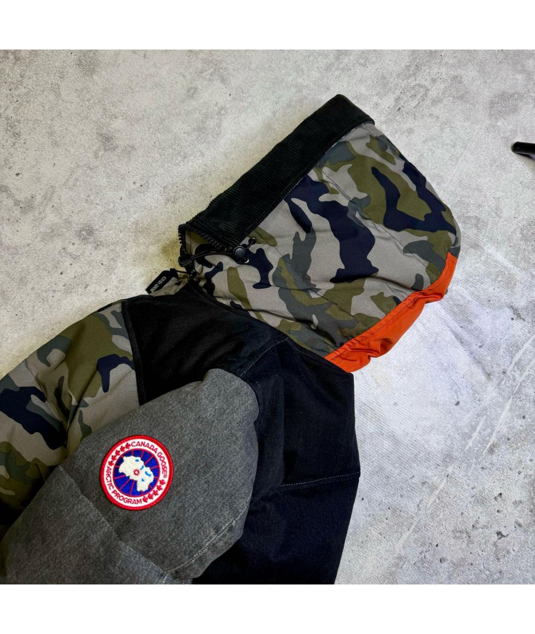 JUNYA WATANABE Хаки хлопковый пуховик, фото 4