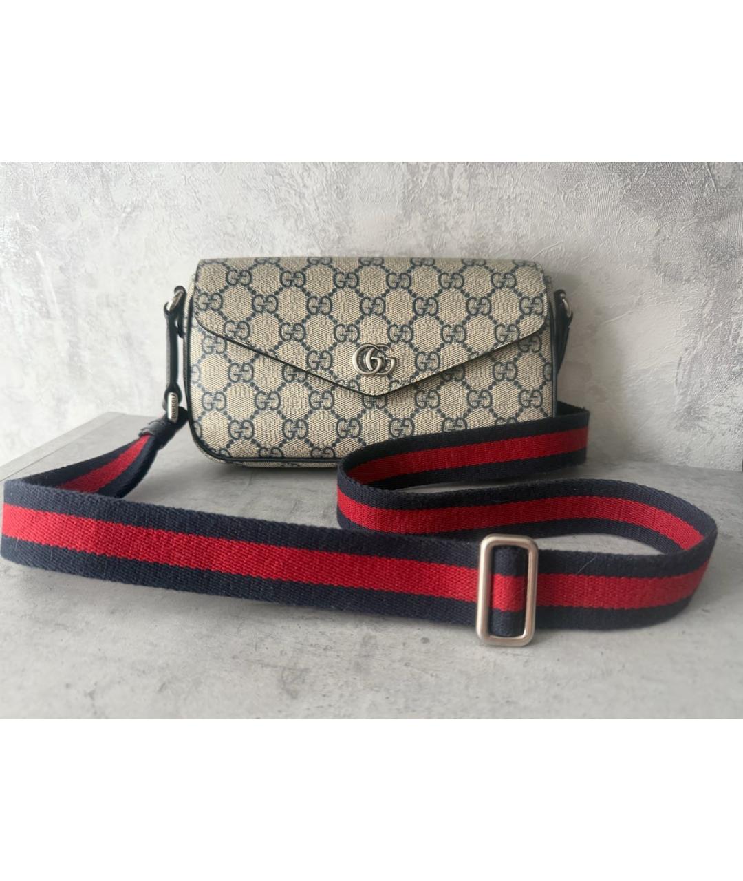 GUCCI Бежевая сумка через плечо, фото 3