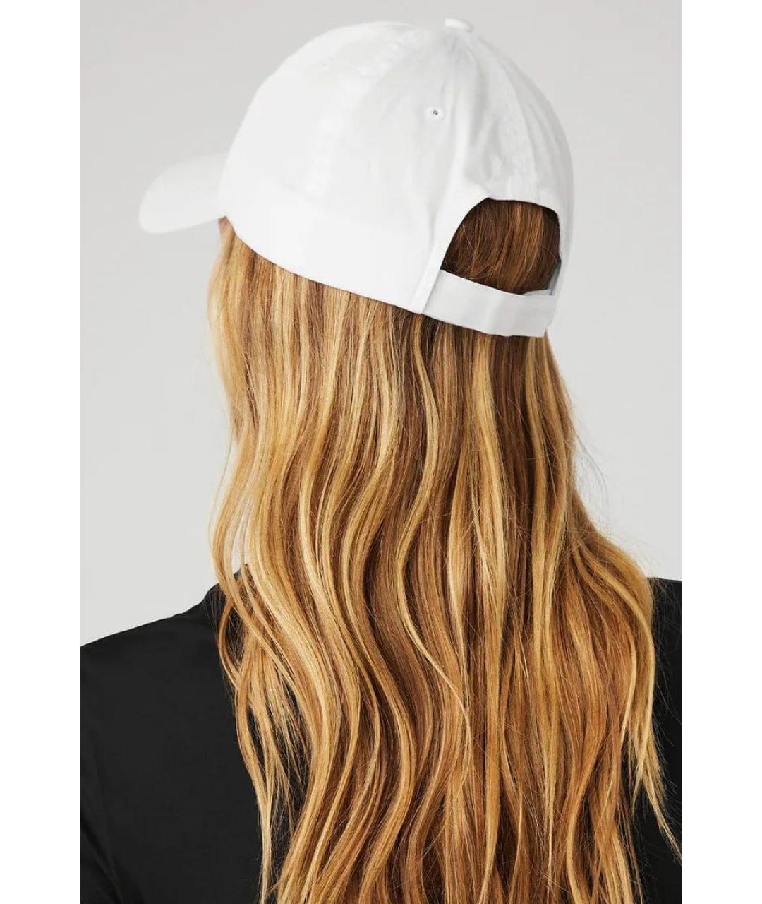ALO YOGA Белая кепка, фото 5