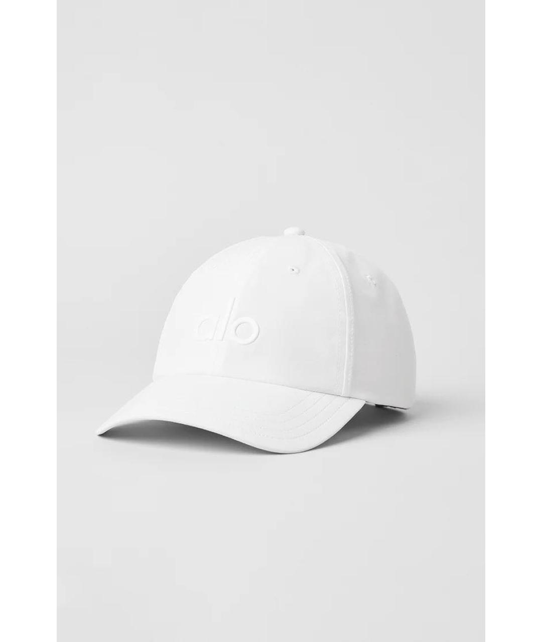 ALO YOGA Белая кепка, фото 2