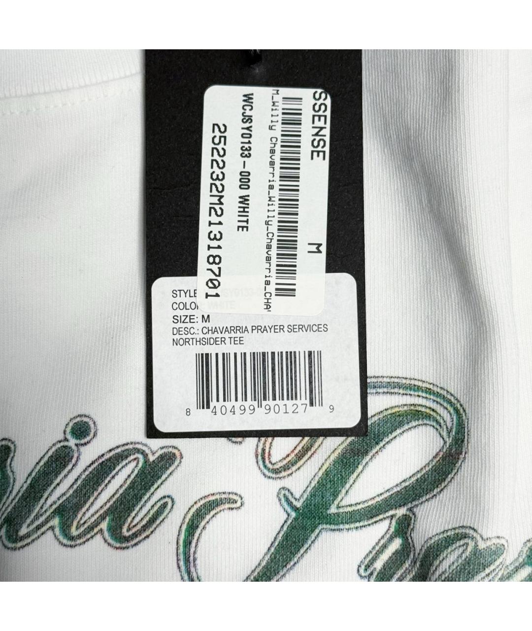 WILLY CHAVARRIA Белая футболка, фото 7