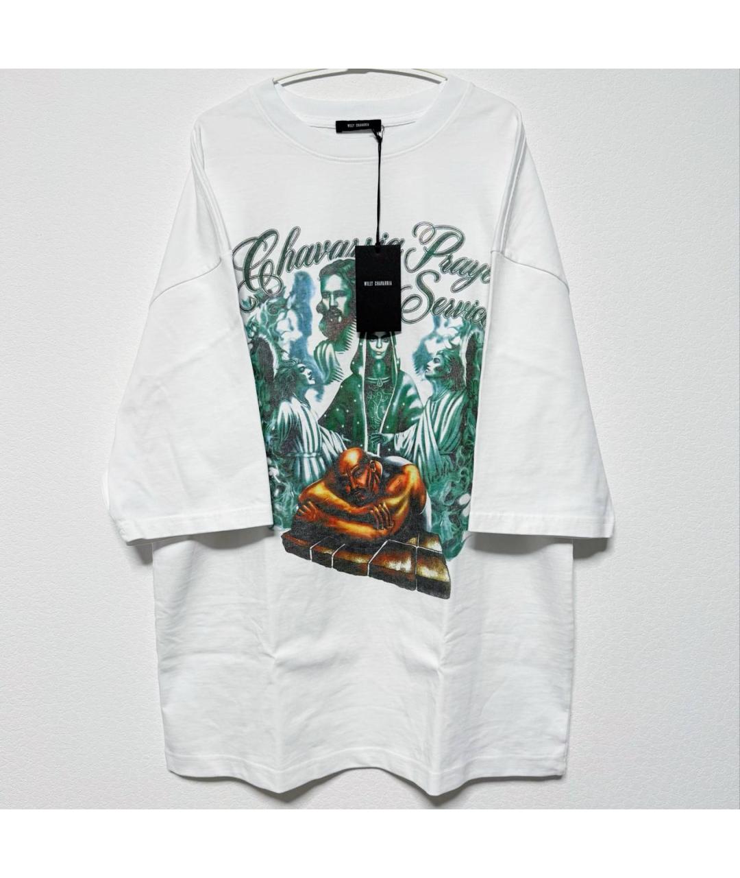WILLY CHAVARRIA Белая футболка, фото 8