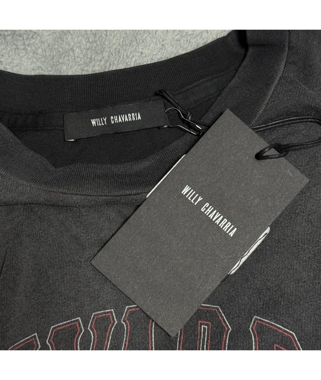 WILLY CHAVARRIA Черная футболка, фото 5