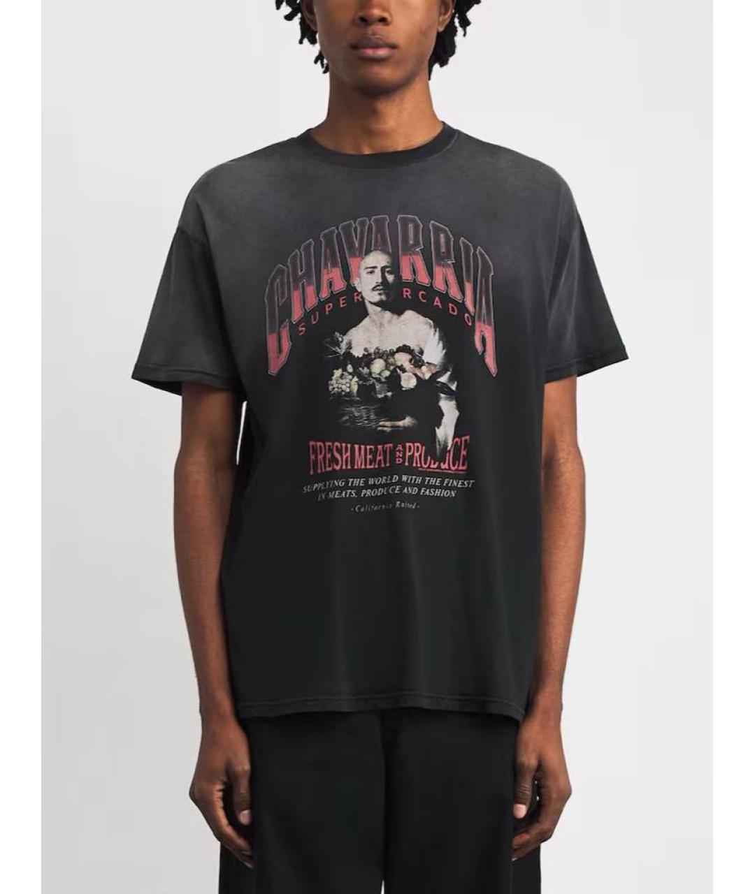 WILLY CHAVARRIA Черная футболка, фото 2