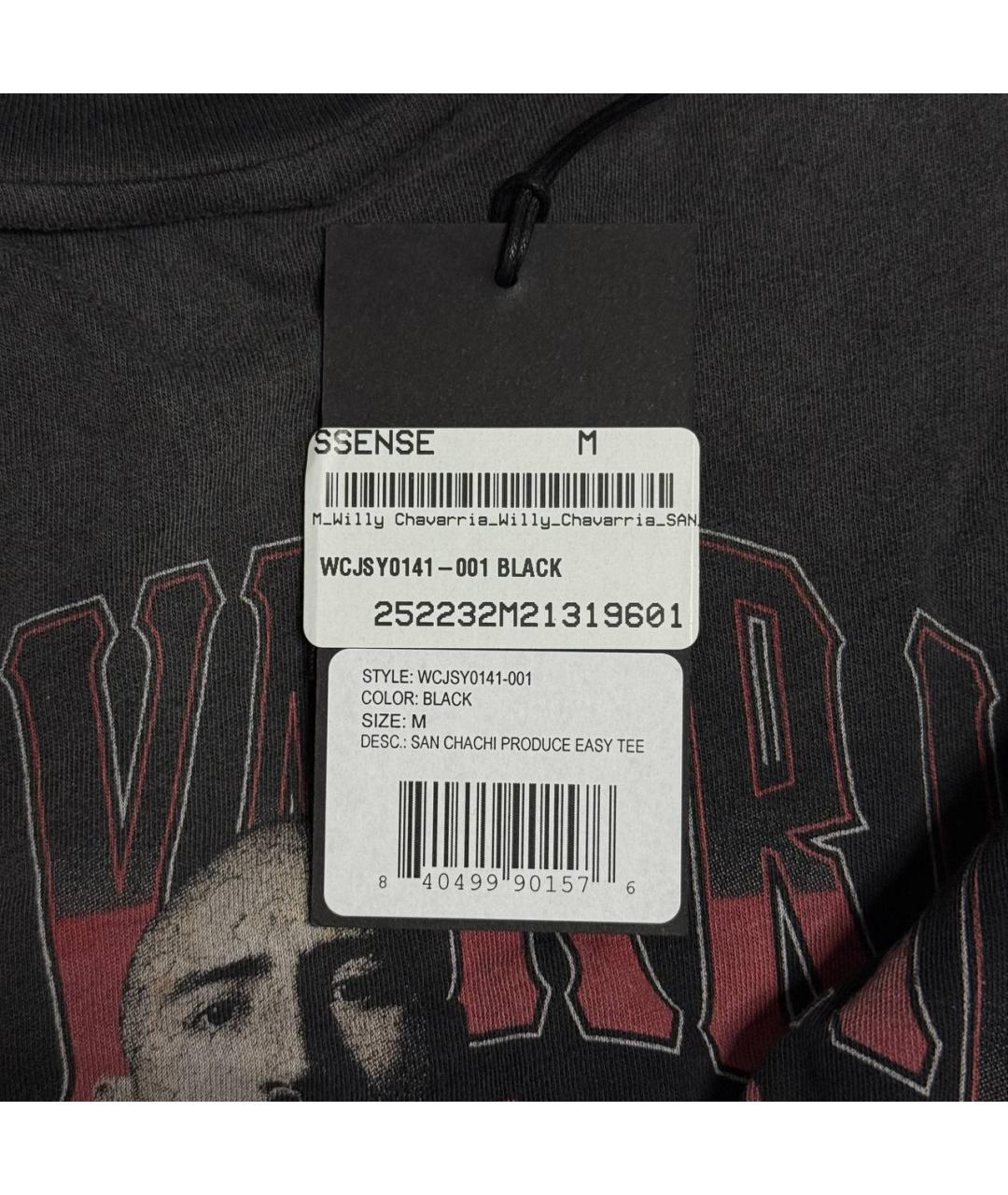 WILLY CHAVARRIA Черная футболка, фото 7