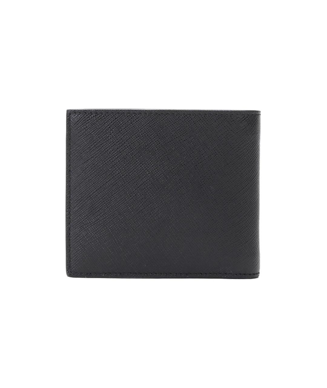 PRADA Черный кожаный кошелек, фото 2