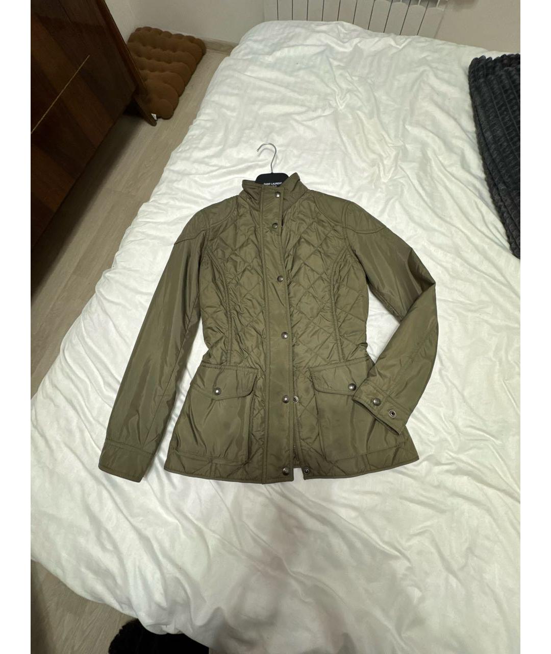 POLO RALPH LAUREN Хаки полиэстеровая куртка, фото 7