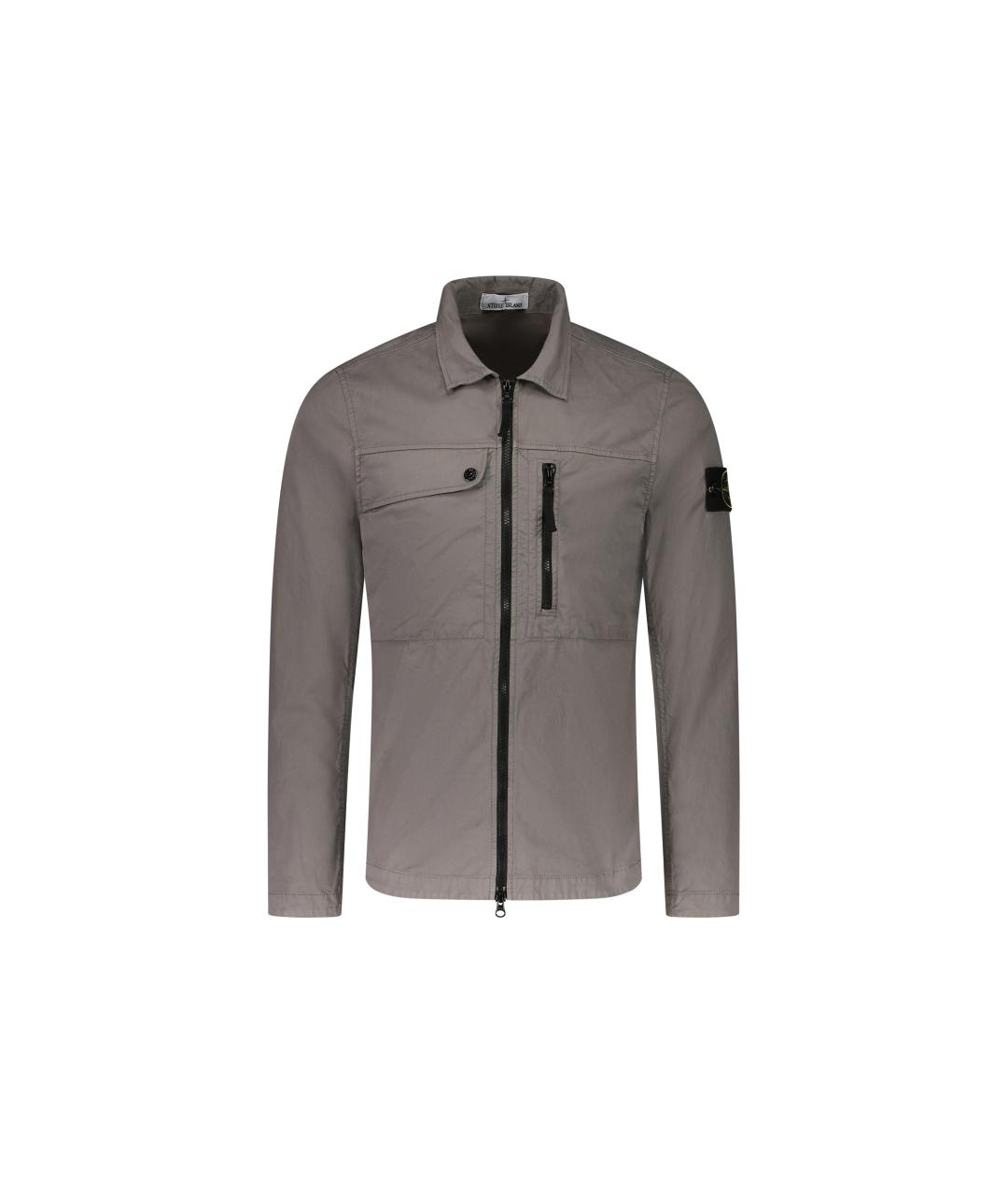 STONE ISLAND Серая куртка, фото 4