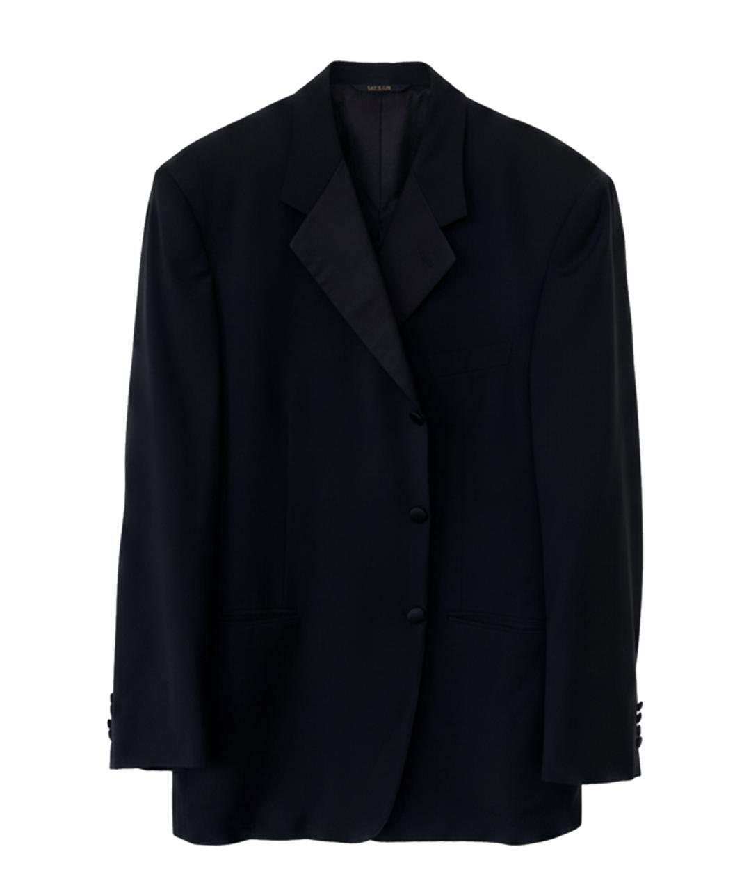 LANVIN Черный шерстяной пиджак, фото 1