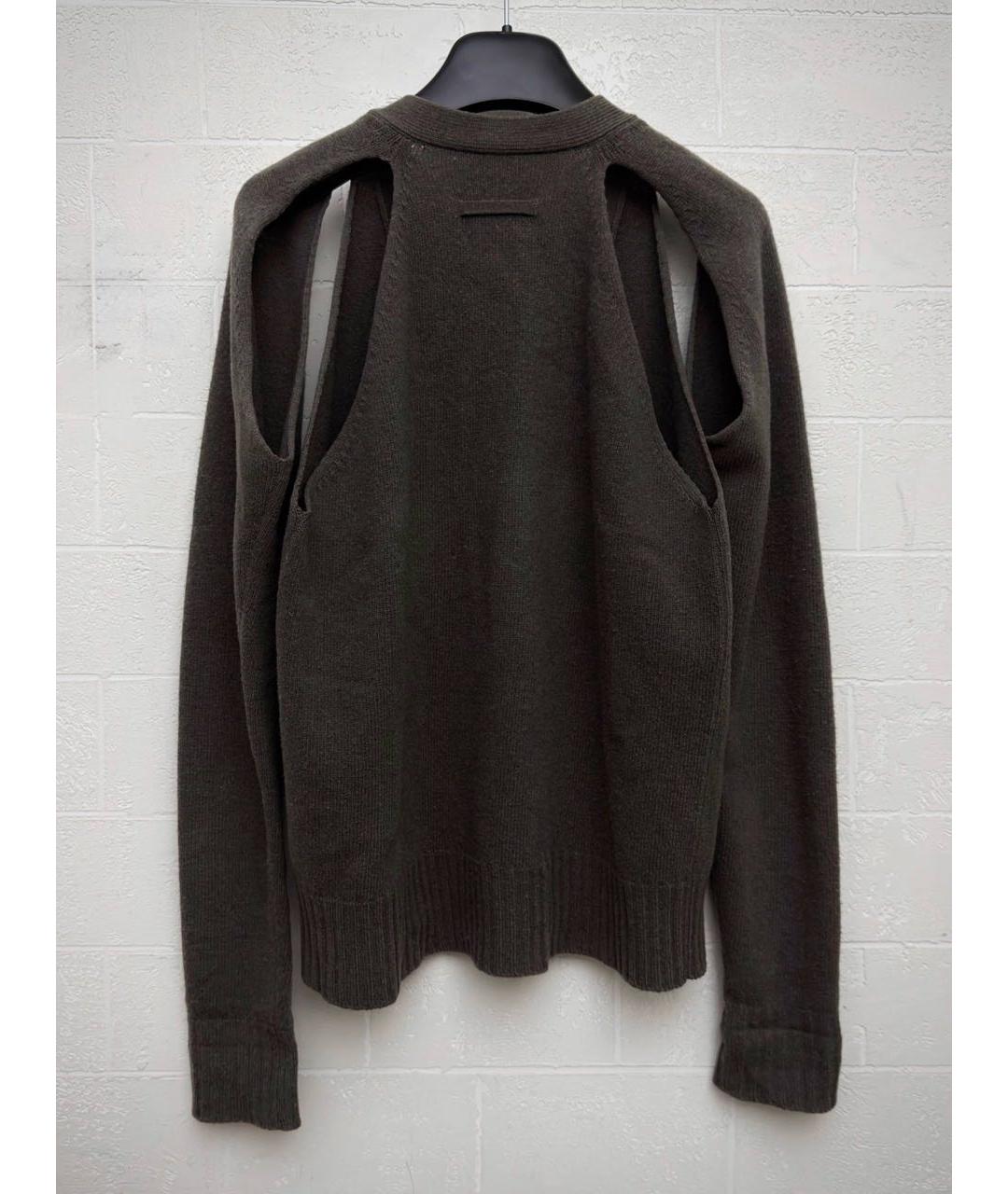 JEAN PAUL GAULTIER Антрацитовый шерстяной кардиган, фото 5
