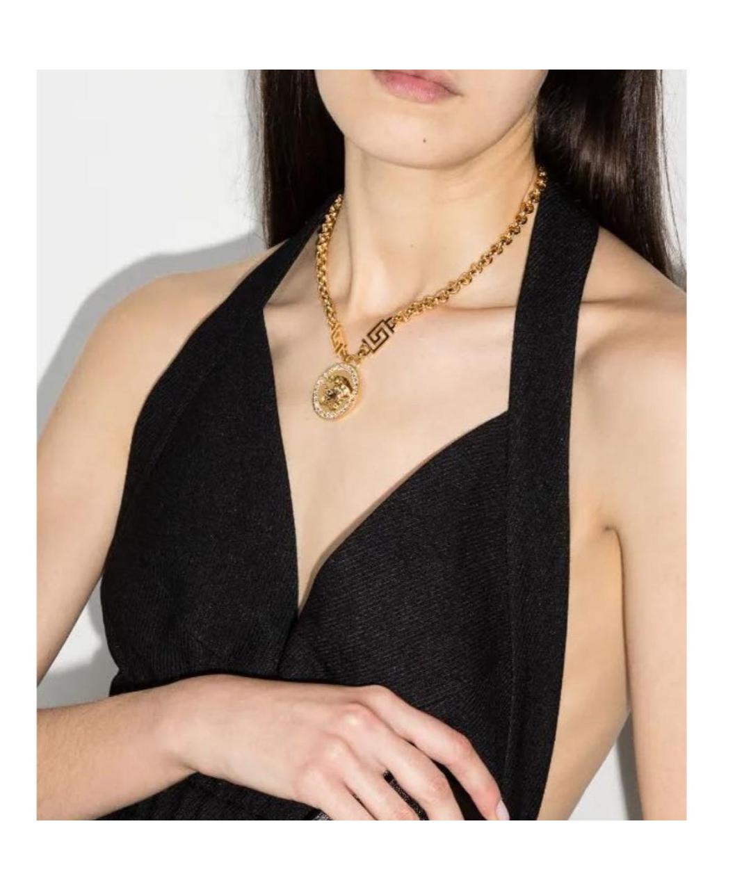 VERSACE Золотое колье, фото 8