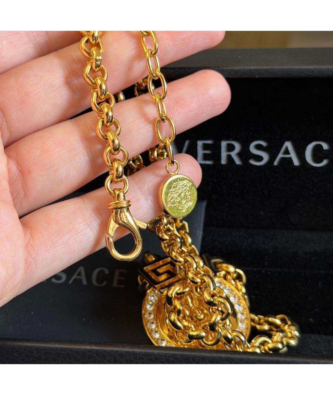 VERSACE Золотое колье, фото 5