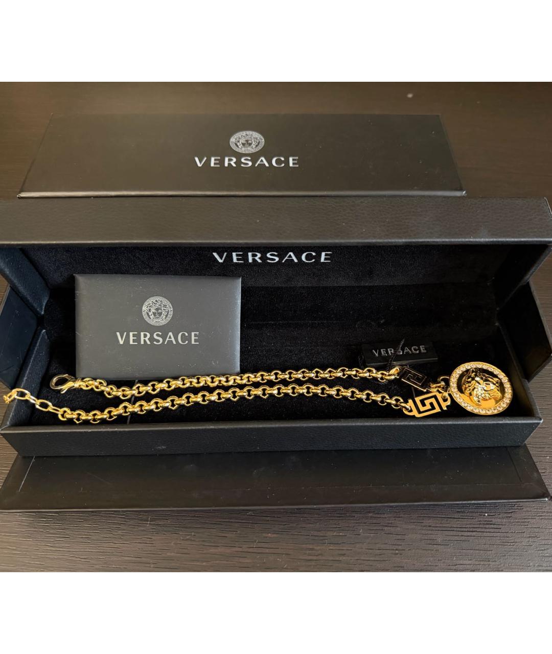 VERSACE Золотое колье, фото 2