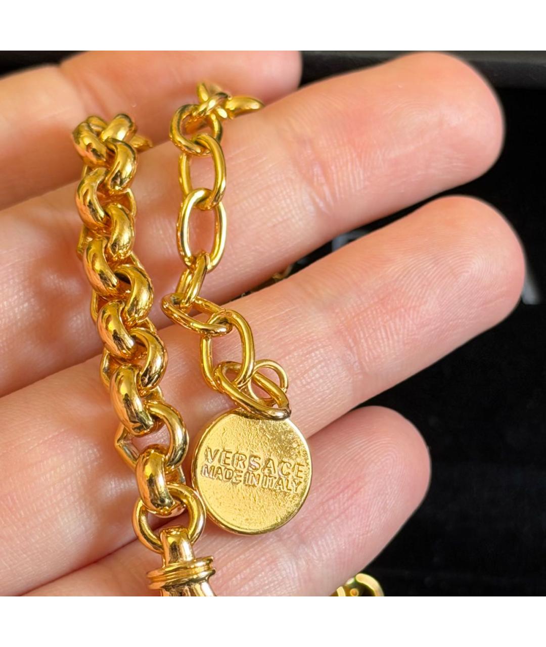 VERSACE Золотое колье, фото 7