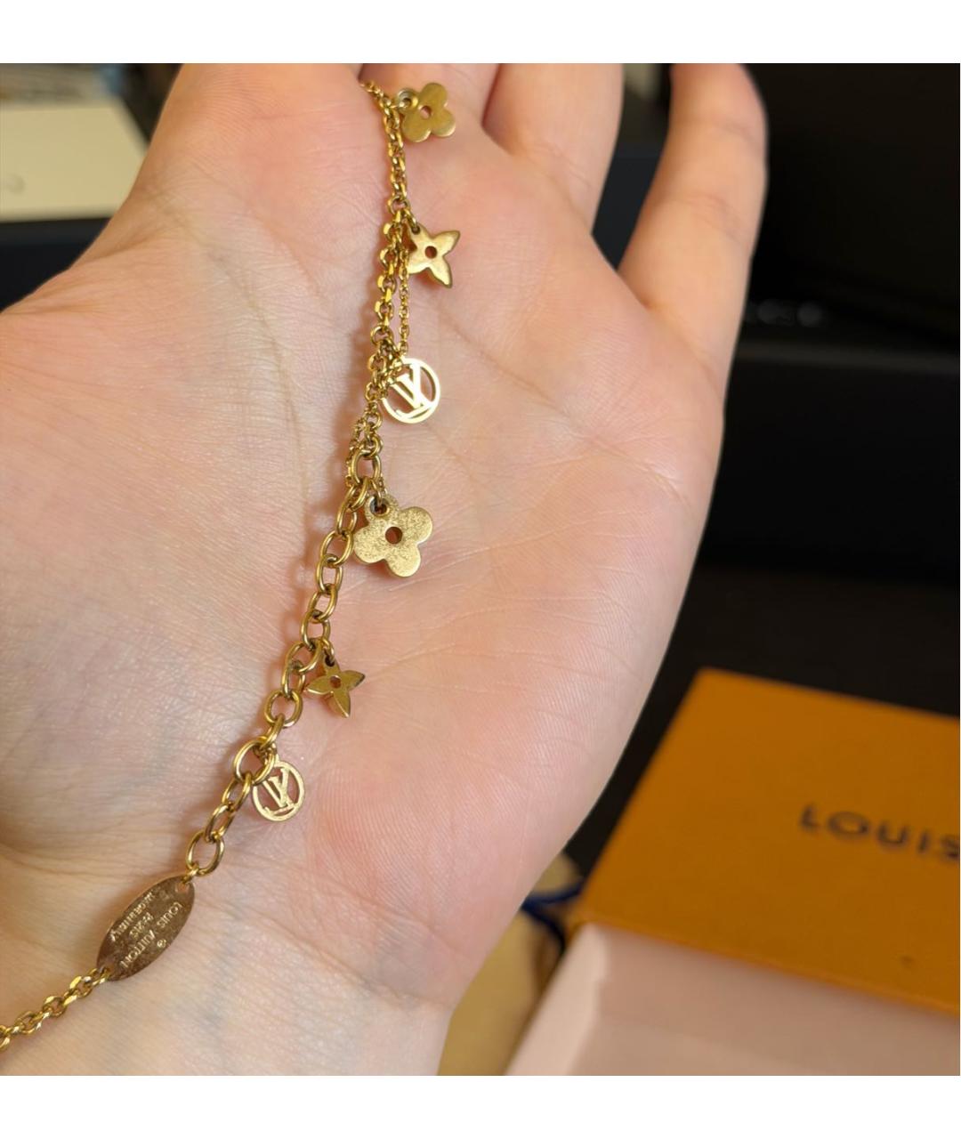 LOUIS VUITTON Золотой браслет, фото 3